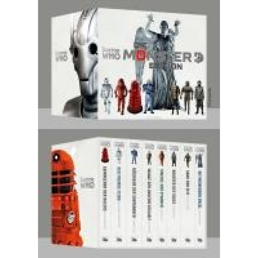 9783966586214 - Doctor Who Monster-Edition   Doctor Who Monster-Edition Schuber mit Band 1-8 Gebunden