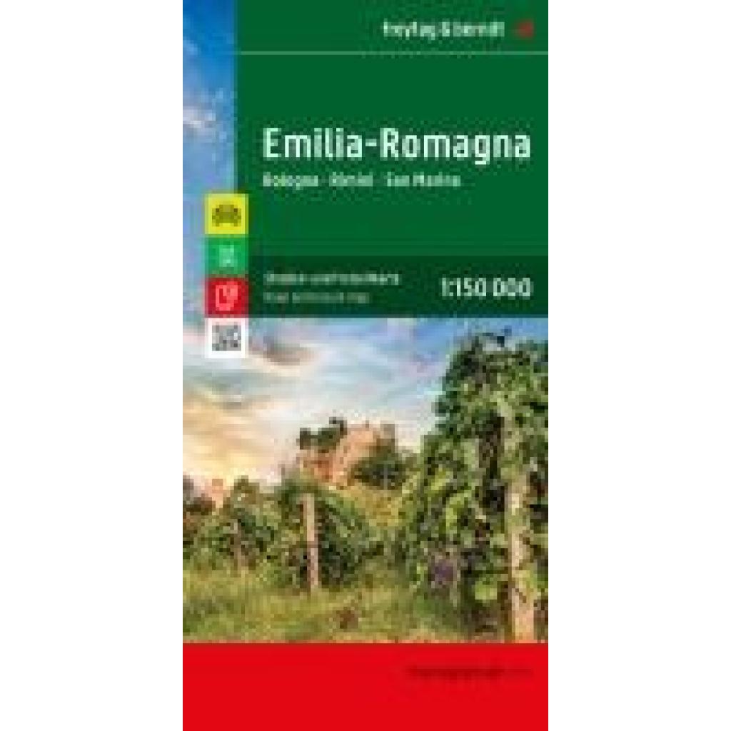 9783707922585 - Emilia-Romagna Straßen- und Freizeitkarte 1150000 freytag & berndt