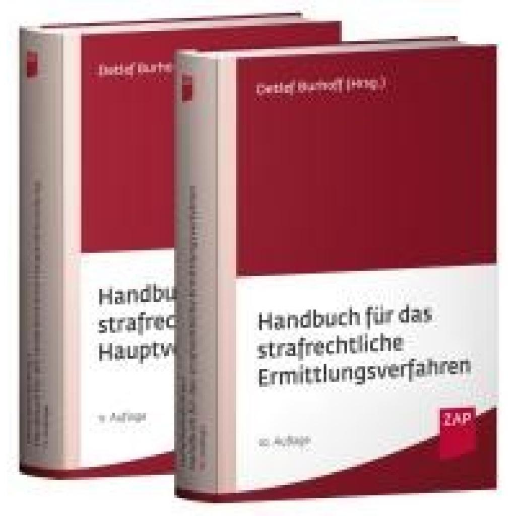 9783750800359 - Paket Handbuch für das strafrechtliche Ermittlungsverfahren und Handbuch für die strafrechtliche Hauptverhandlung