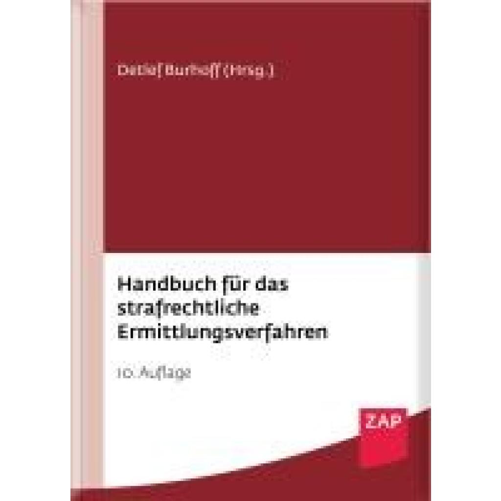 9783750800335 - Hirsch Annika Handbuch für das strafrechtliche Ermittlungsverfahren