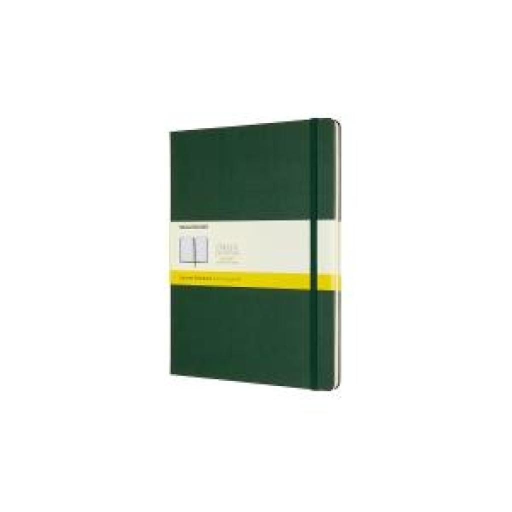 8058647629124 - Moleskine Notizbuch Xlarge Kariert Hard Cover Myrtengrün - Moleskine Gebunden