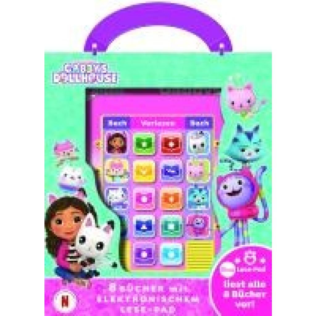 9781503774445 - Gabbys Dollhouse - Mein Vorleser - Elektronisches Lese-Pad mit 8 Hardcover-Büchern