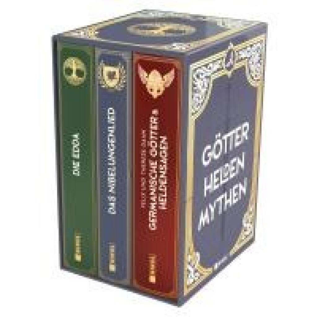 9783868208085 - Dahn Felix Götter - Helden - Mythen 3 Bände im Schuber