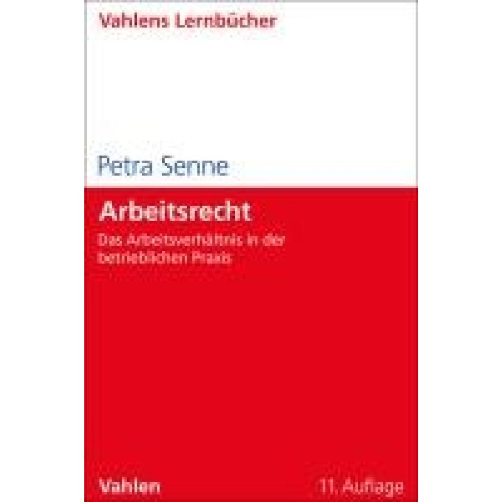 9783800672806 - Senne Petra Arbeitsrecht