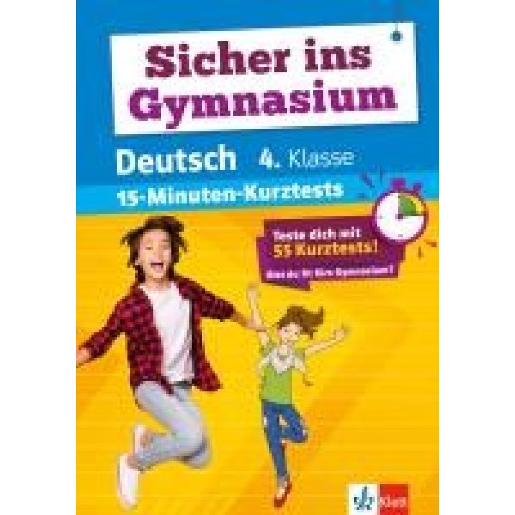 9783129258781 - Sicher ins Gymnasium 15-Minuten-Kurztests Deutsch 4 Klasse