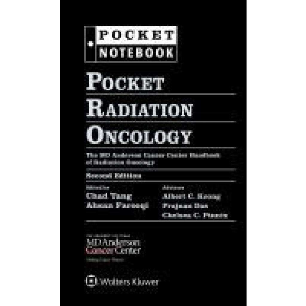 9781975218942 - Tang Chad Pocket Radiation Oncology 2e 9781975218942 - Tang Chad Pocket Radiation Oncology 2e