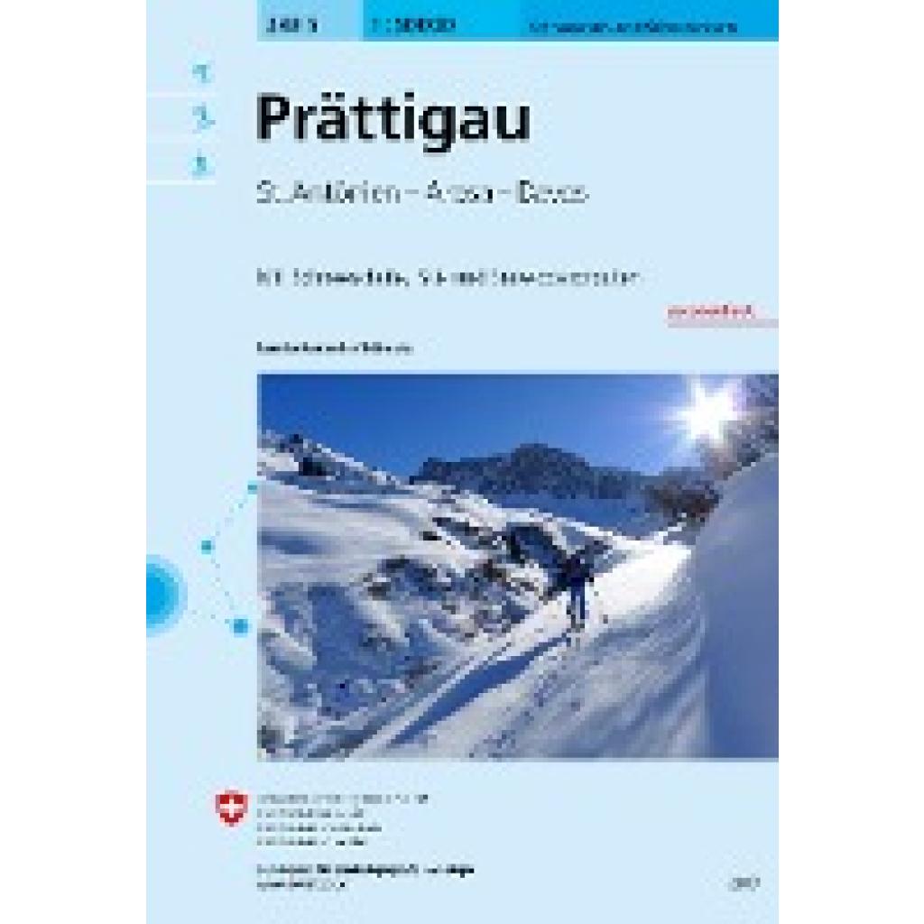 9783302202488 - 248S Prättigau Schneesportkarte Karte (im Sinne von Landkarte)