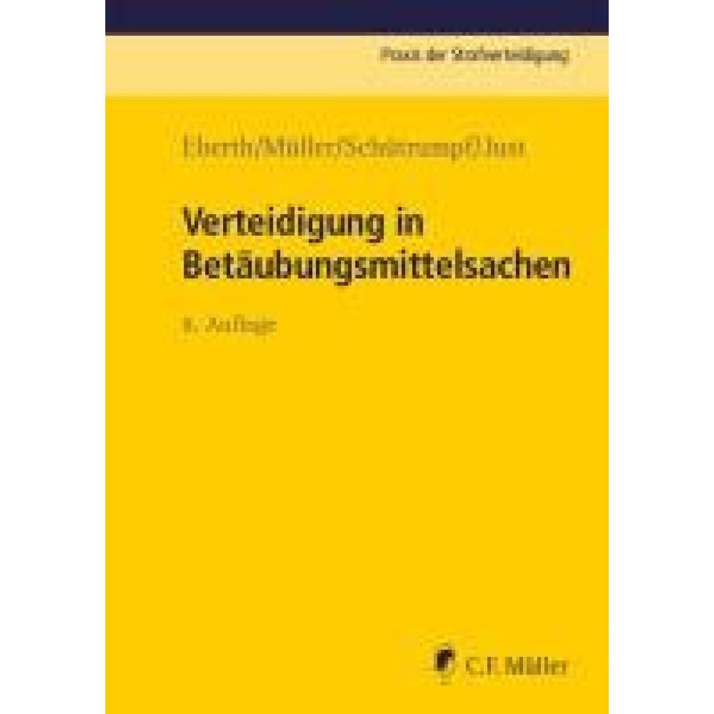 9783811460539 - Verteidigung in Betäubungsmittelsachen