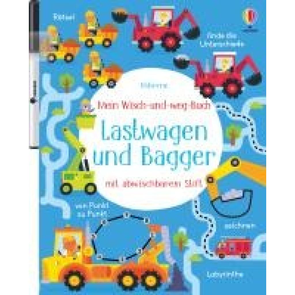 9781035702848 - Robson Kirsteen Mein Wisch-und-weg-Buch Lastwagen und Bagger