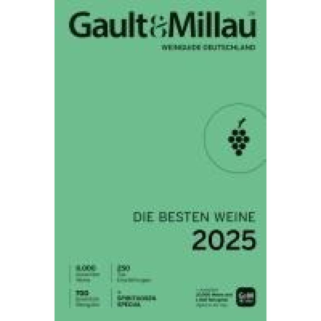 9783745925821 - Rädeker Jochen Gault&Millau Weinguide Deutschland - Die besten Weine 2025 9783745925821 - Rädeker Jochen Gault&Millau Weinguide Deutschland - Die besten Weine 2025