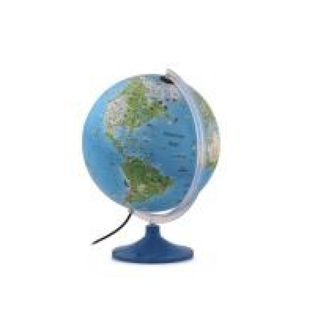 9783946606130 - Räthgloben Kinder-Leuchtglobus Atmosphere Family Solid od Silver 30 cm Farbe Kunststoff (blau transparent)