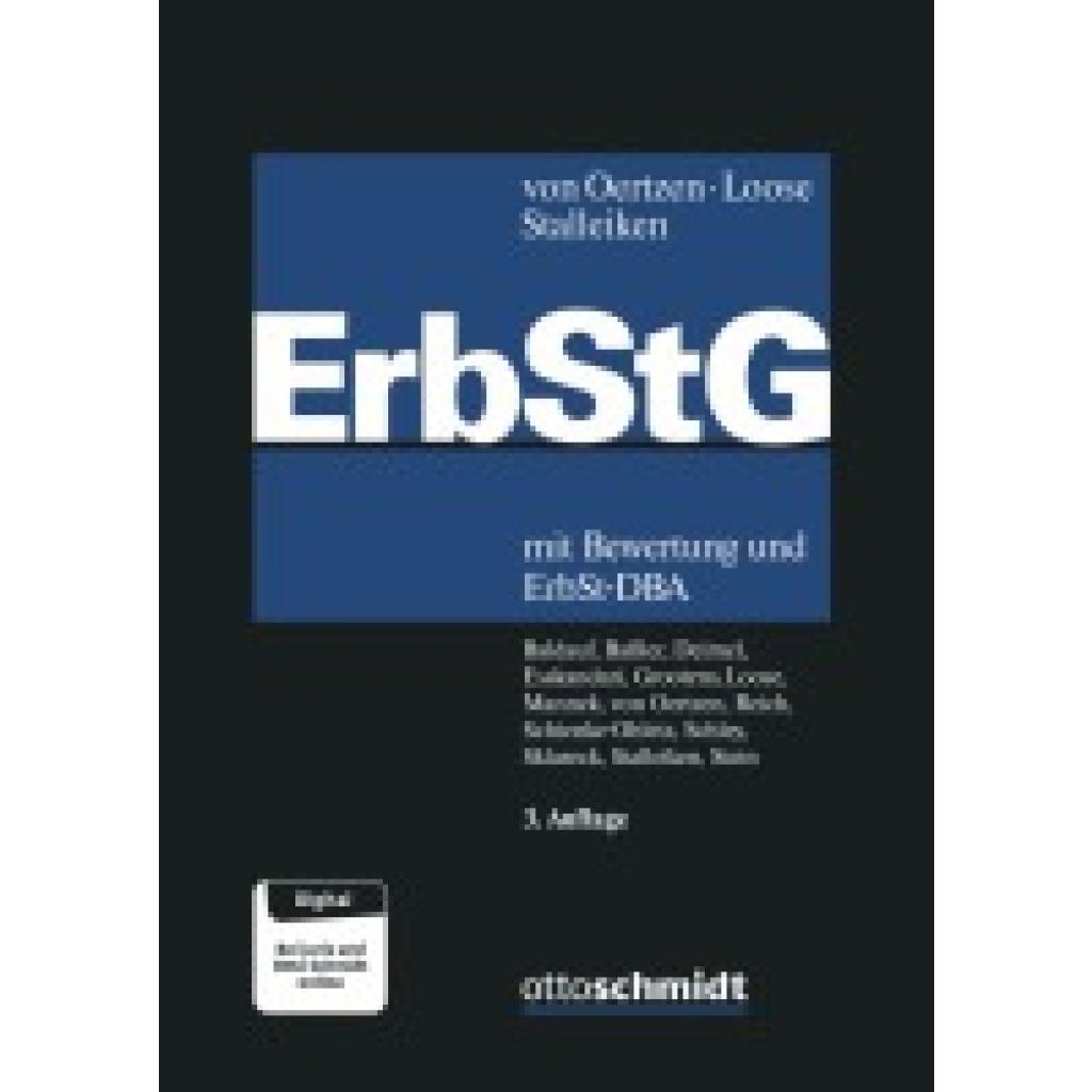 9783504250140 - Erbschaftsteuer- und Schenkungsteuergesetz (ErbStG)