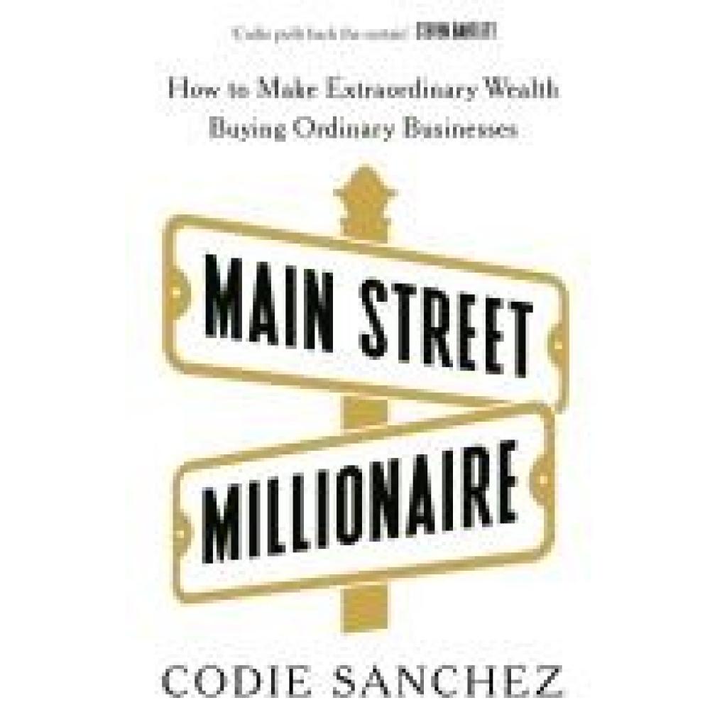 9781529146721 - Sanchez Codie Main Street Millionaire 9781529146721 - Sanchez Codie Main Street Millionaire