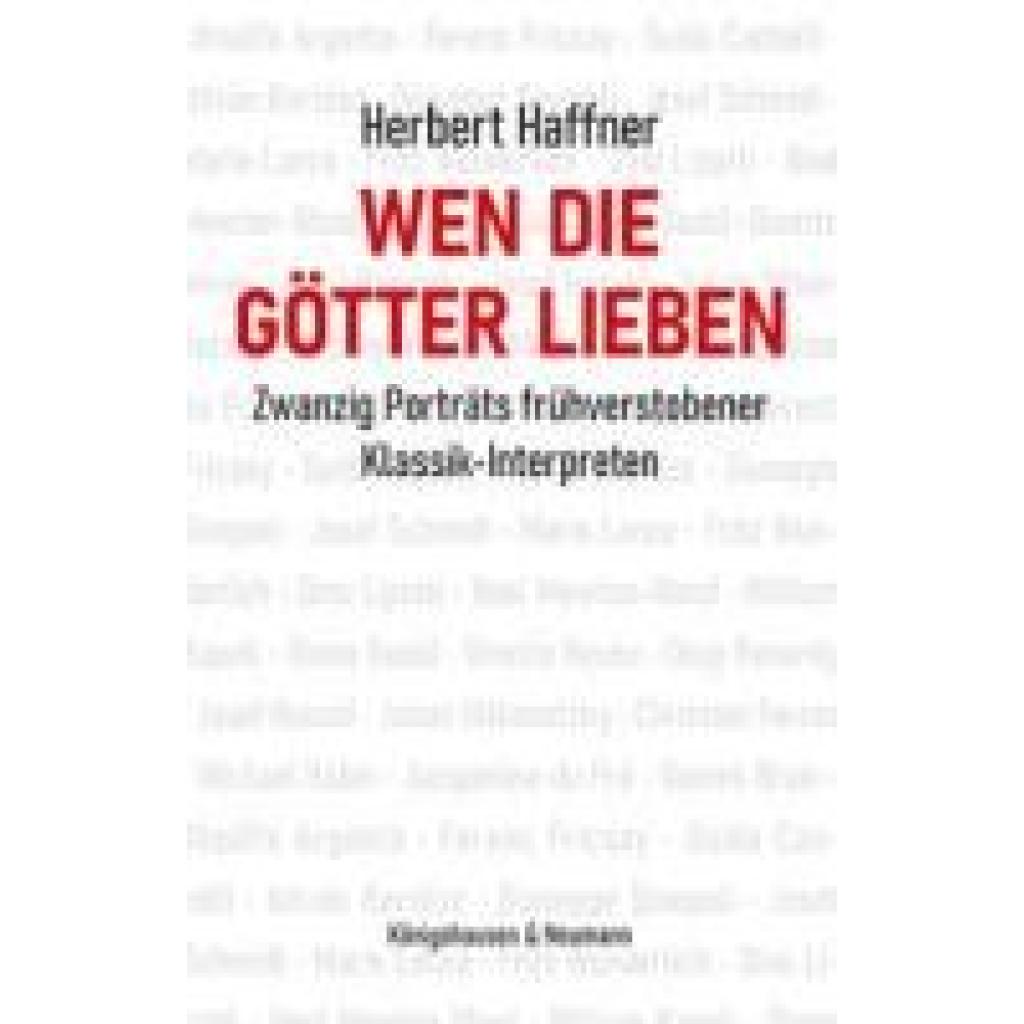 9783826086977 - Haffner Herbert Wen die Götter lieben 9783826086977 - Haffner Herbert Wen die Götter lieben