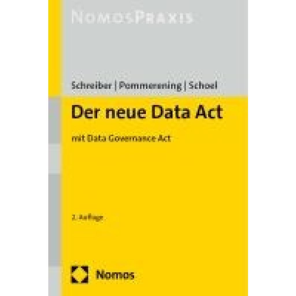 9783756008377 - Schreiber Kristina Der neue Data Act (DA)