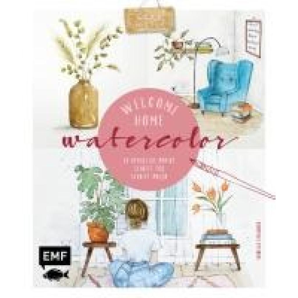 9783745918656 - Welcome Home Watercolor - Isabella Stollwerk Gebunden