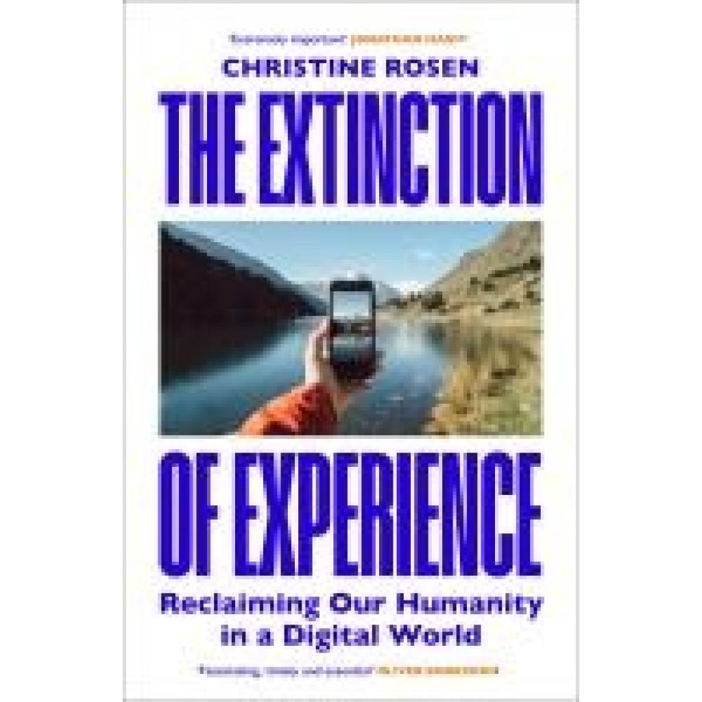 9781847922083 - Rosen Christine The Extinction of Experience 9781847922083 - Rosen Christine The Extinction of Experience