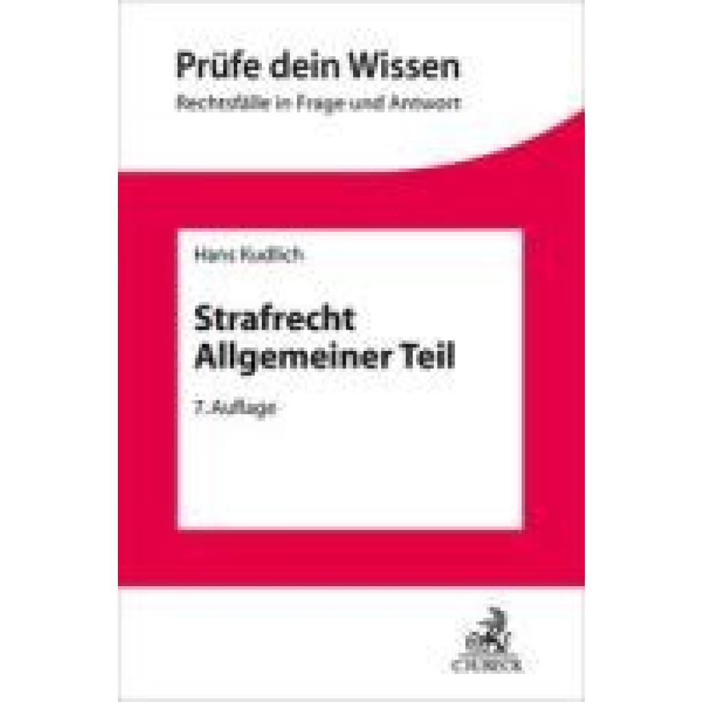 9783406826511 - Kudlich Hans Strafrecht Allgemeiner Teil