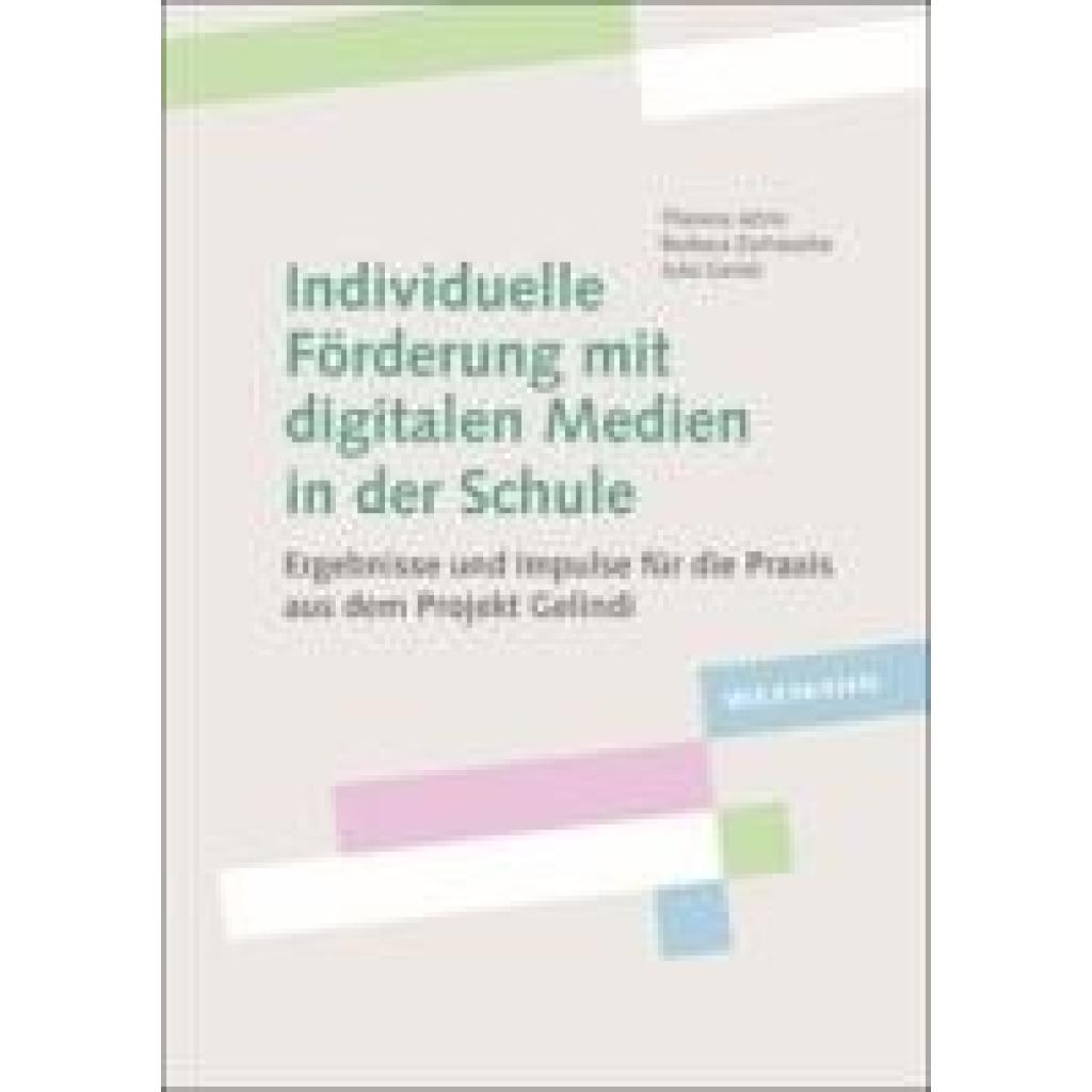 9783830948971 - Jahns Theresa Individuelle Förderung mit digitalen Medien in der Schule
