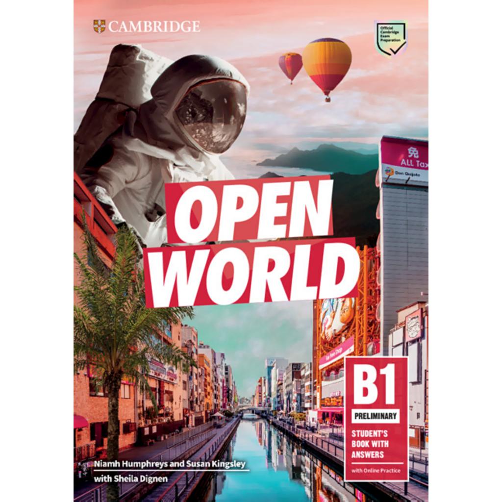 9783125405967 - Open World Preliminary Students Book with Answers with Online Practice Kartoniert (TB)