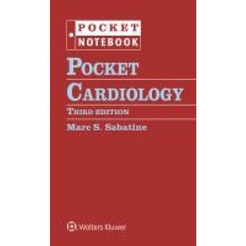 9781975238735 - Sabatine Marc Pocket Cardiology 9781975238735 - Sabatine Marc Pocket Cardiology