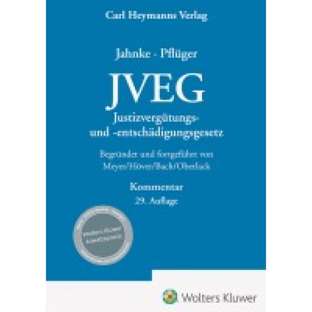 9783452303868 - JVEG - Kommentar