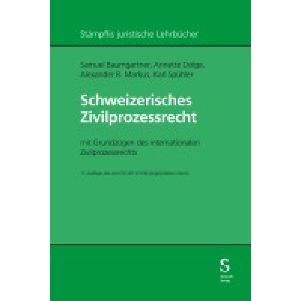 9783727224577 - Baumgartner Samuel Schweizerisches Zivilprozessrecht 9783727224577 - Baumgartner Samuel Schweizerisches Zivilprozessrecht