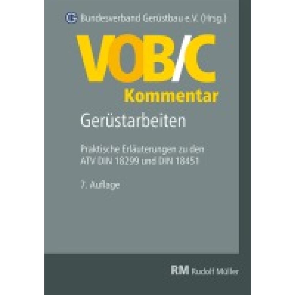 9783481047986 - VOB C Kommentar - Gerüstarbeiten