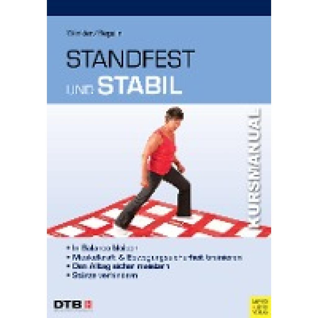 9783840376672 - Kursmanual Standfest und stabil - Jörn Winkler Petra Regelin Kartoniert (TB)
