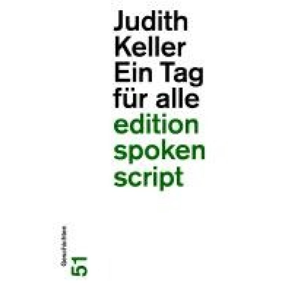 9783038532040 - Keller Judith Ein Tag für alle