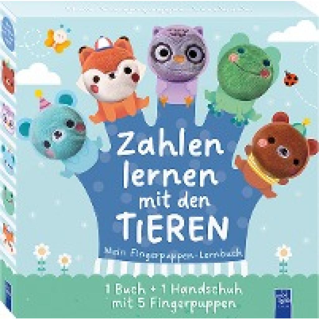 9789464549430 - Mein Fingerpuppen-Lernbuch - Zahlen lernen mit den Tieren Pappband
