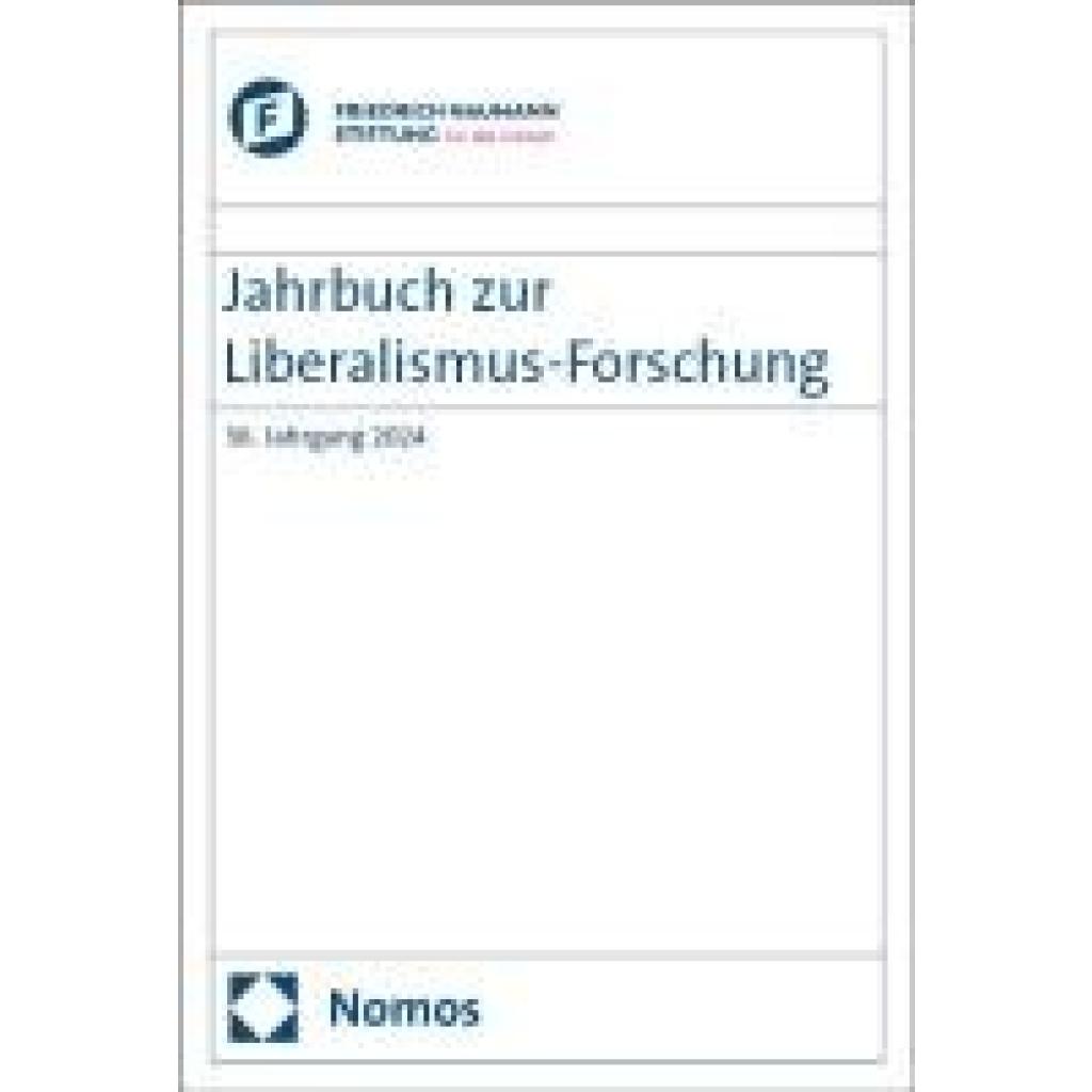 9783756022342 - Jahrbuch zur Liberalismus-Forschung