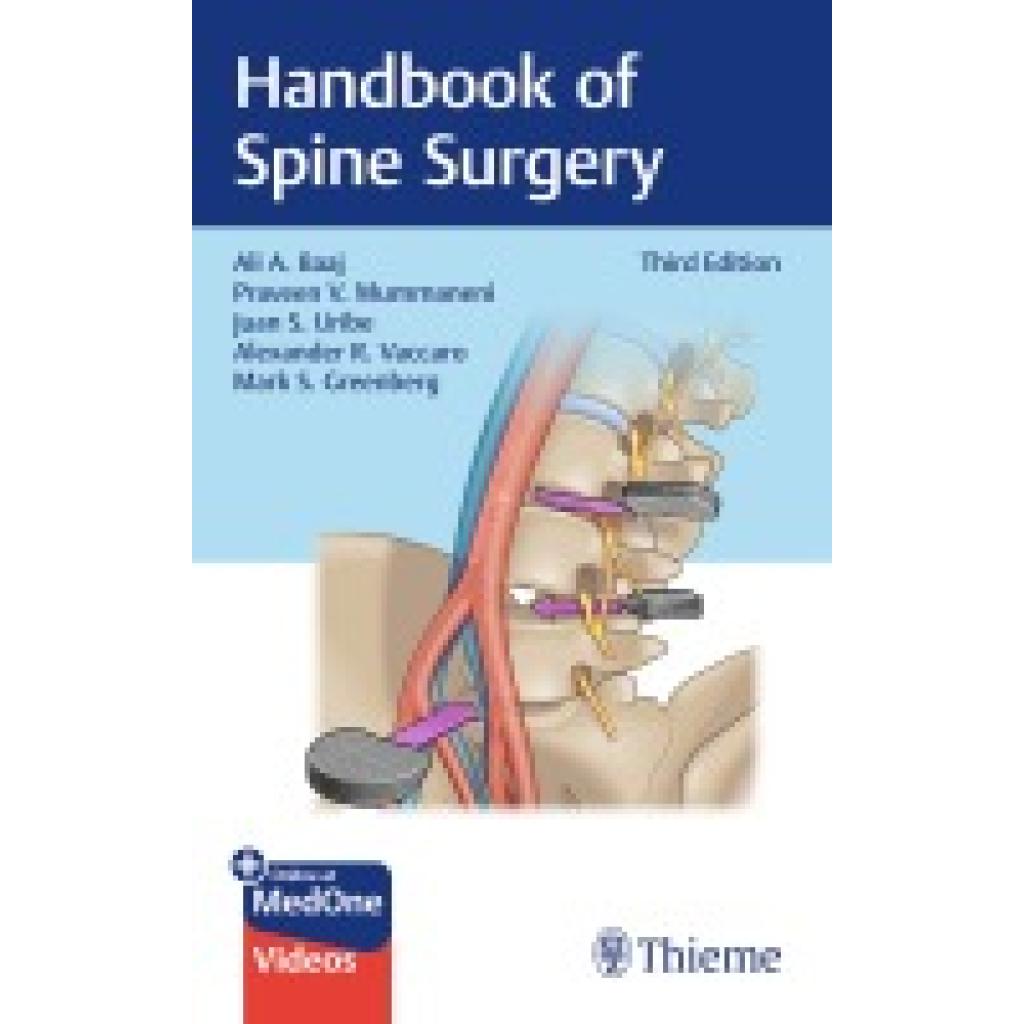 9781684205547 - Handbook of Spine Surgery 9781684205547 - Handbook of Spine Surgery
