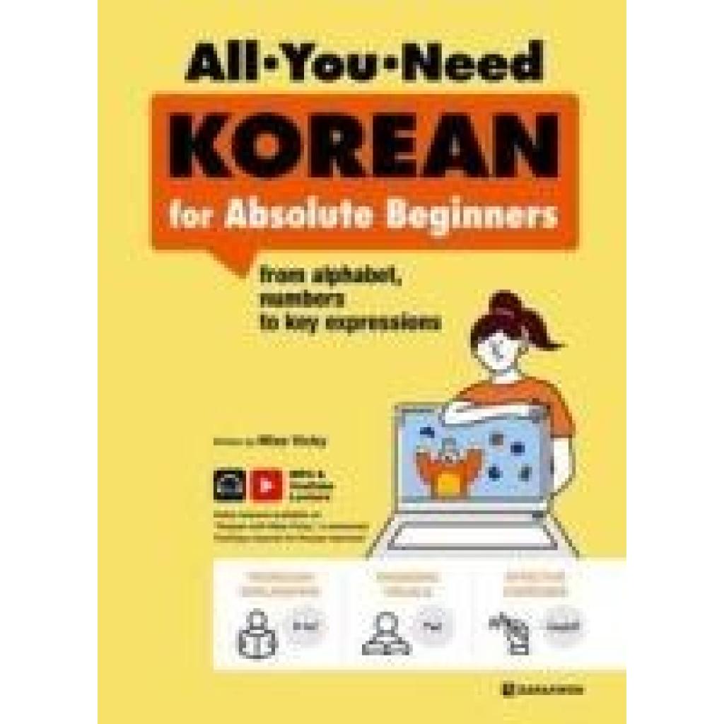 9788927774341 - Miss Vicky All You Need KOREAN for Absolute Beginners
