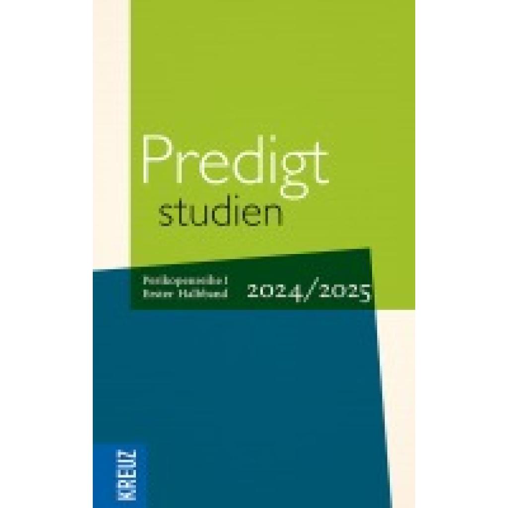 9783451601361 - Predigtstudien 2024 2025 1 Halbband