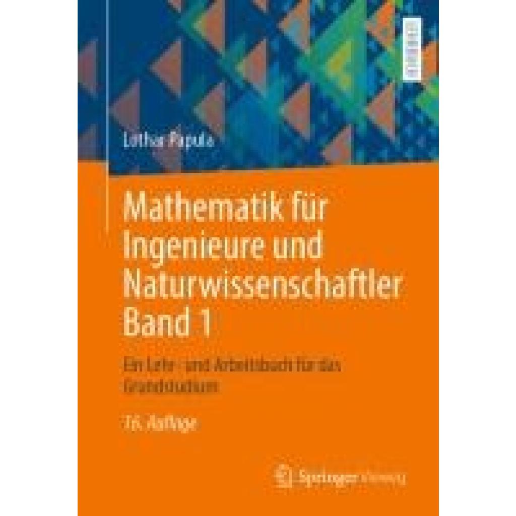 9783658458010 - Papula Lothar Mathematik für Ingenieure und Naturwissenschaftler Band 1