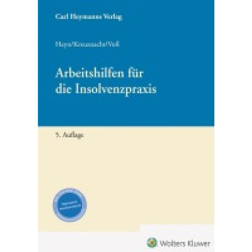 9783452299857 - Heyn Michaela Arbeitshilfen für Insolvenzsachbearbeiter 9783452299857 - Heyn Michaela Arbeitshilfen für Insolvenzsachbearbeiter