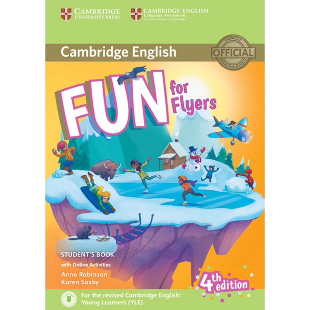 9783125410374 - Fun for Flyers (Fourth Edition) - Students Book with Audio-CD and online activities Kartoniert (TB)