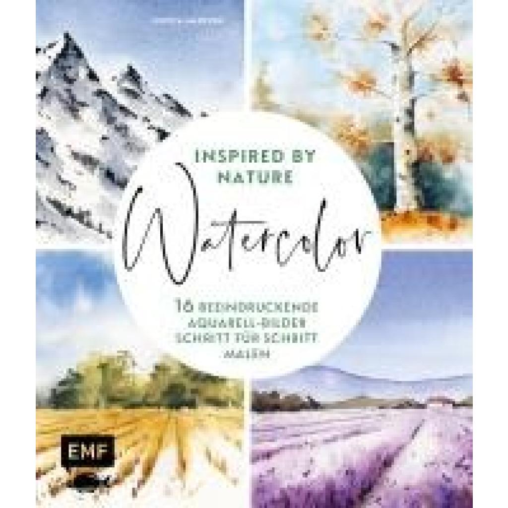 9783745906905 - Watercolor inspired by Nature - Jowita Marczuk Gebunden 9783745906905 - Watercolor inspired by Nature - Jowita Marczuk Gebunden