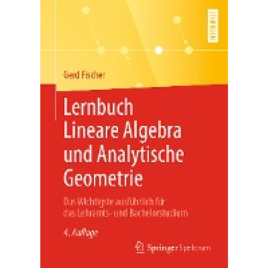9783658273422 - Lernbuch Lineare Algebra und Analytische Geometrie - Gerd Fischer Kartoniert (TB)