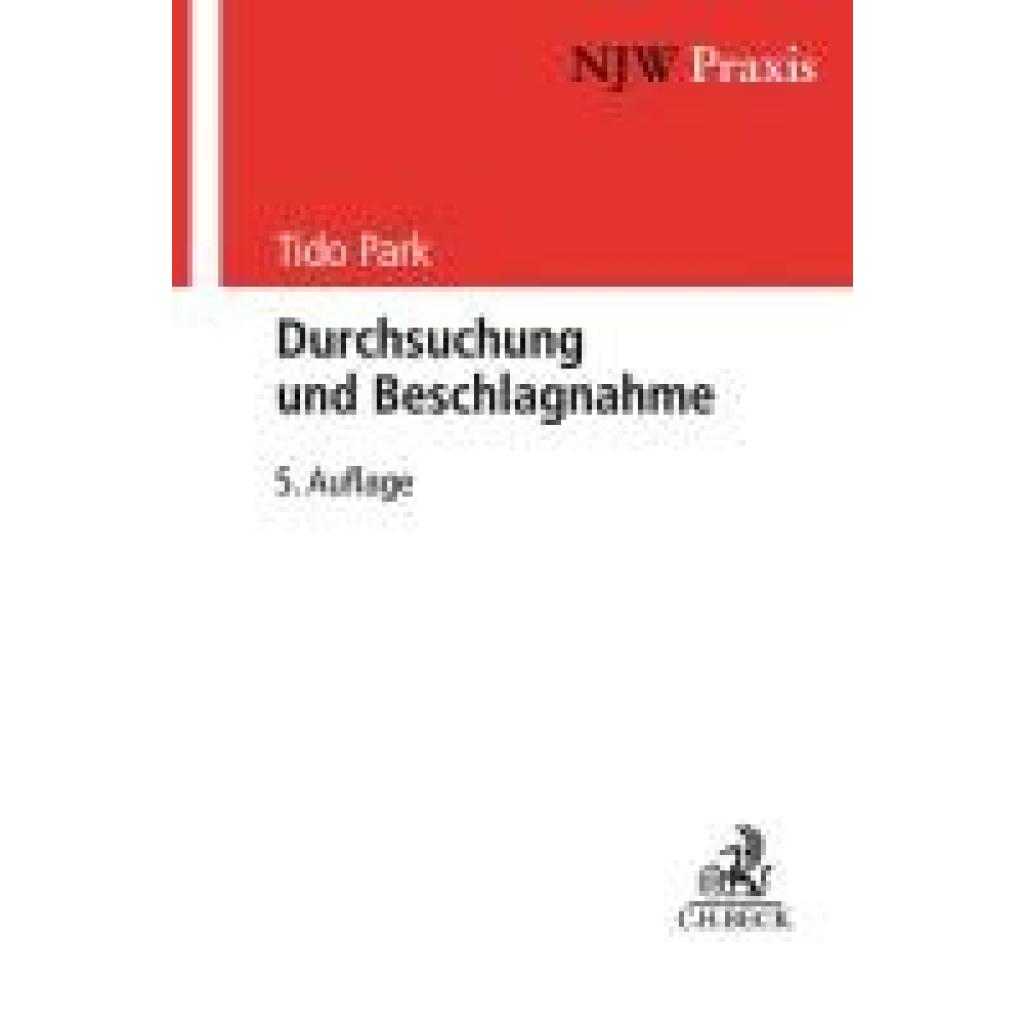 9783406758058 - Durchsuchung und Beschlagnahme - Tido Park Kartoniert (TB) 9783406758058 - Durchsuchung und Beschlagnahme - Tido Park Kartoniert (TB)