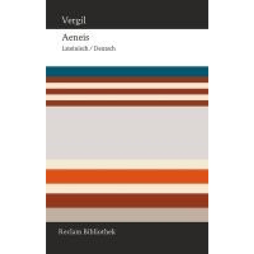 9783150106686 - Reclam Bibliothek   Aeneis - Vergil Gebunden