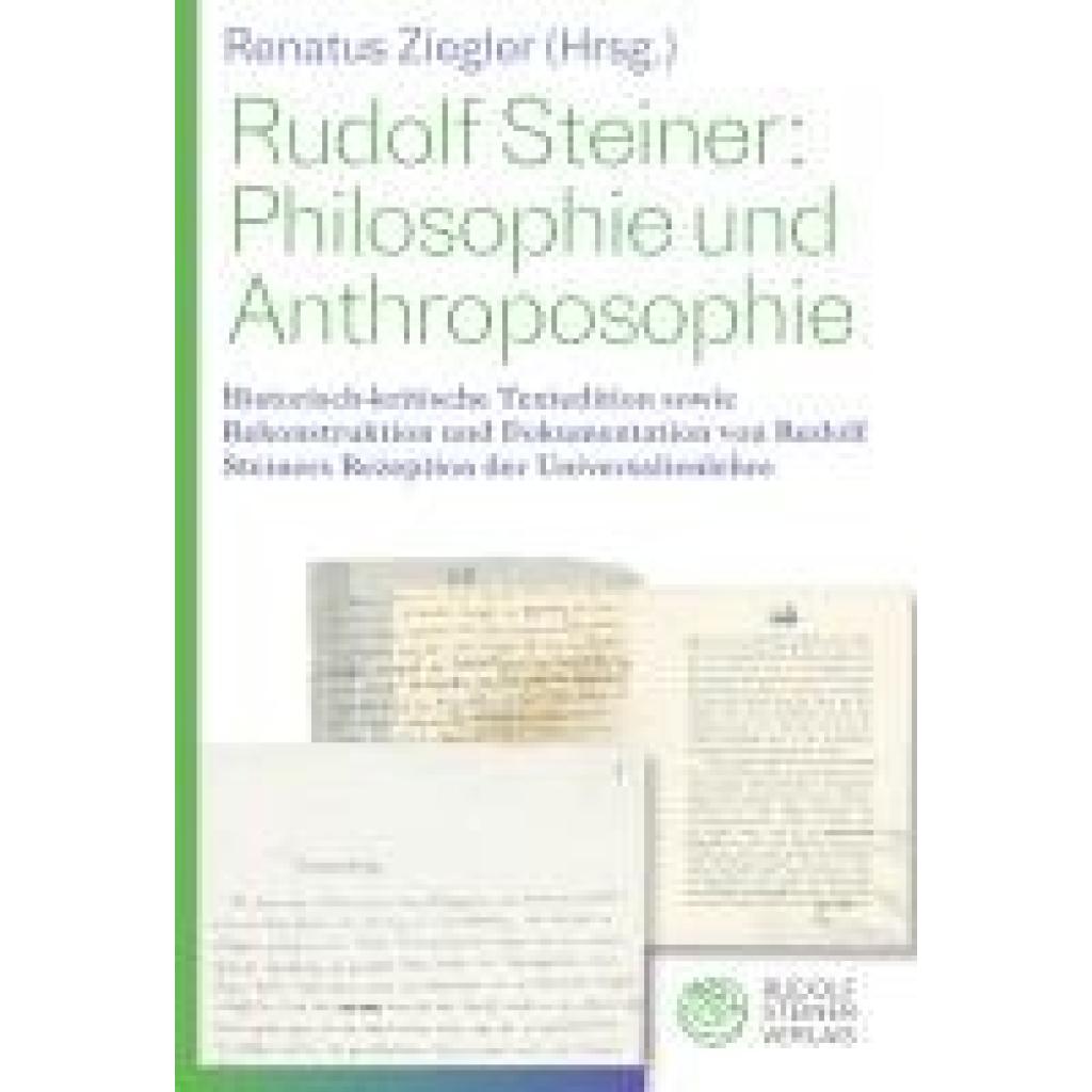 9783727453410 - Ziegler Renatus Philosophie und Anthroposophie