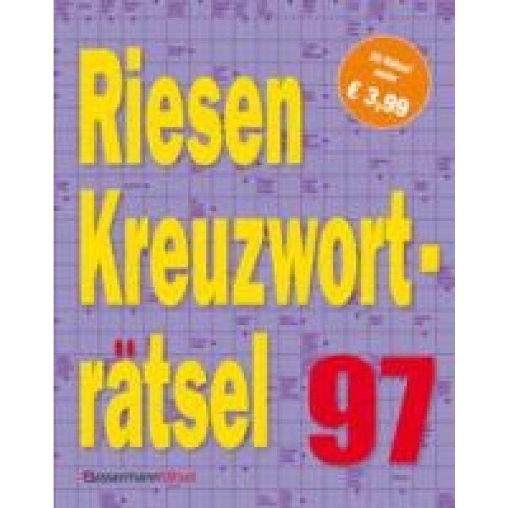 9783809468882 - Krüger Eberhard Riesen-Kreuzworträtsel 97 (5 Exemplare à 399 EUR) 9783809468882 - Krüger Eberhard Riesen-Kreuzworträtsel 97 (5 Exemplare à 399 EUR)