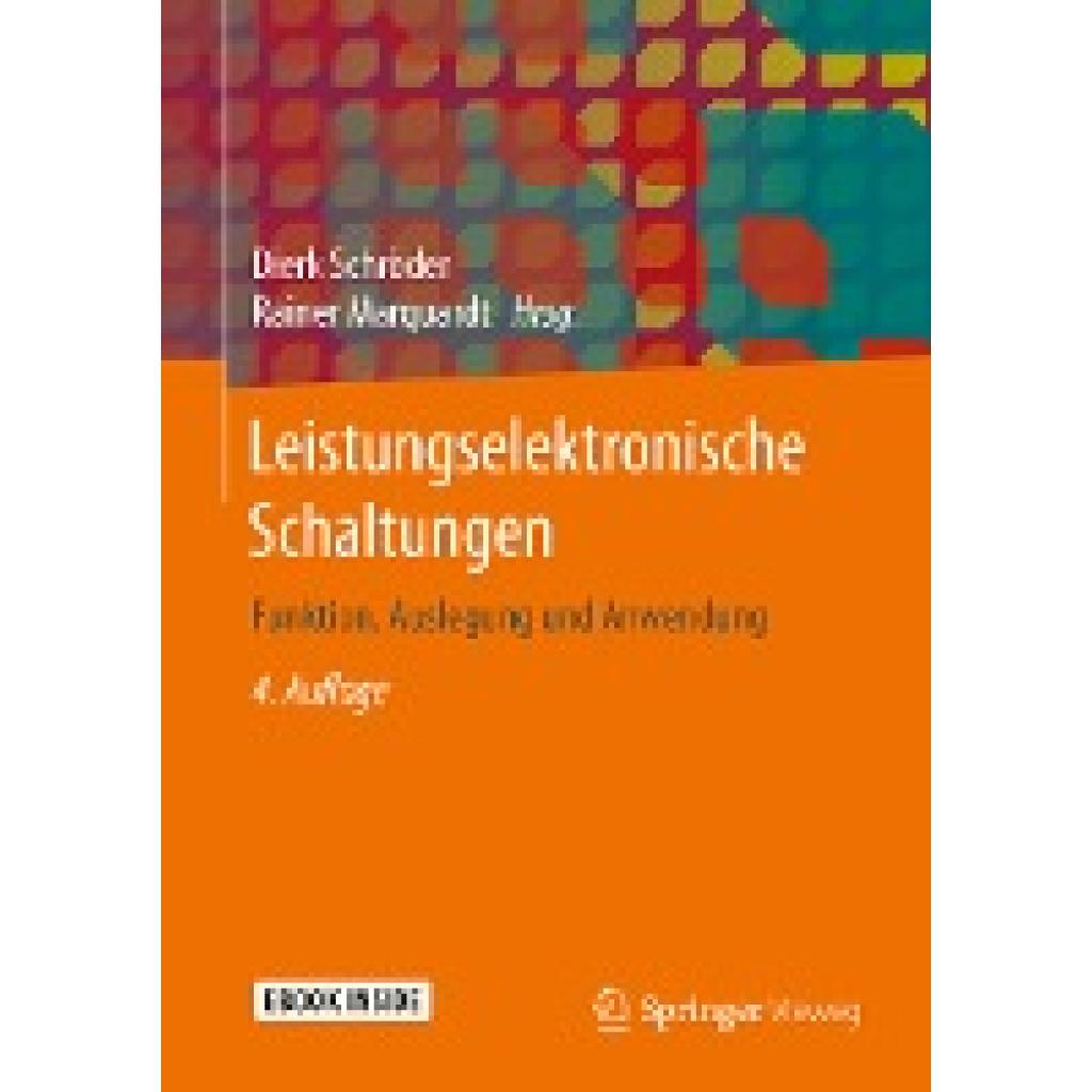 9783662553244 - Leistungselektronische Schaltungen m 1 Buch m 1 E-Book 2 Teile Gebunden