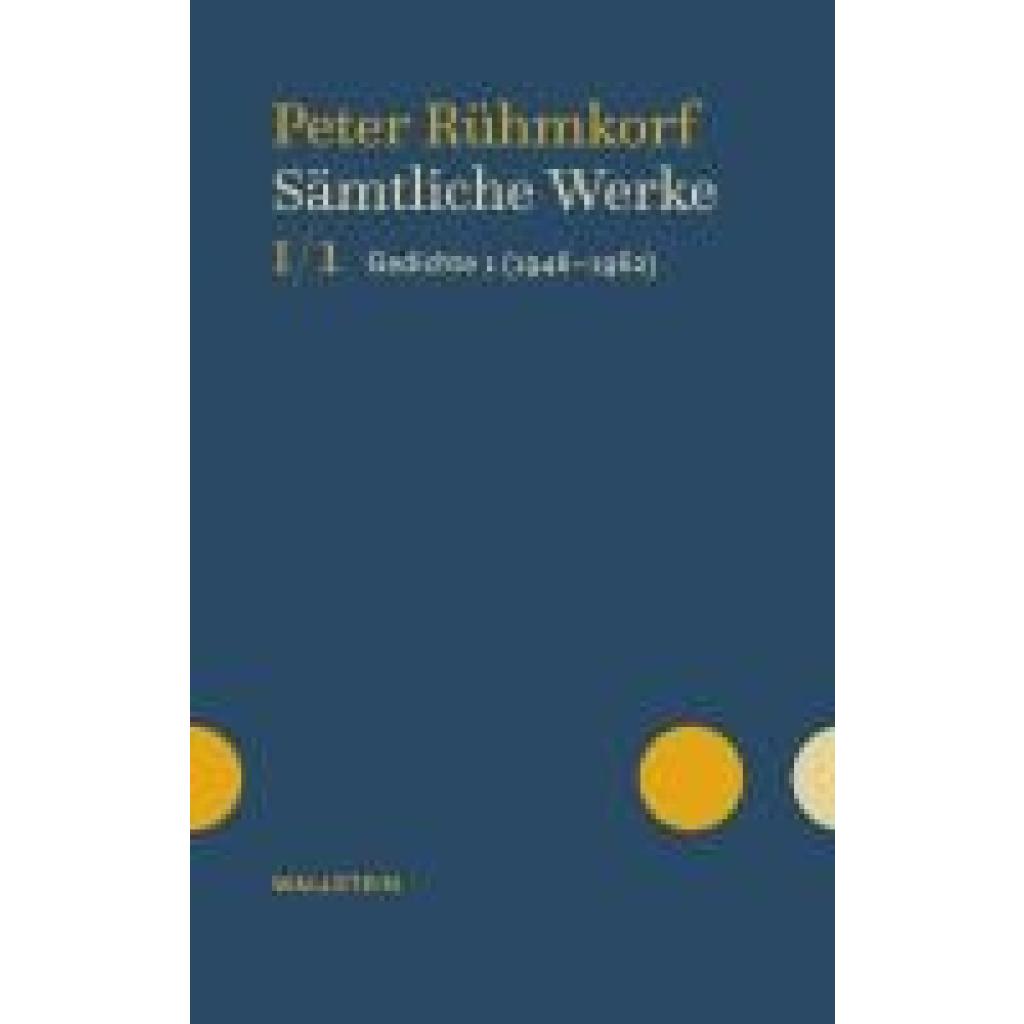 9783835357396 - Rühmkorf Peter Sämtliche Werke 9783835357396 - Rühmkorf Peter Sämtliche Werke