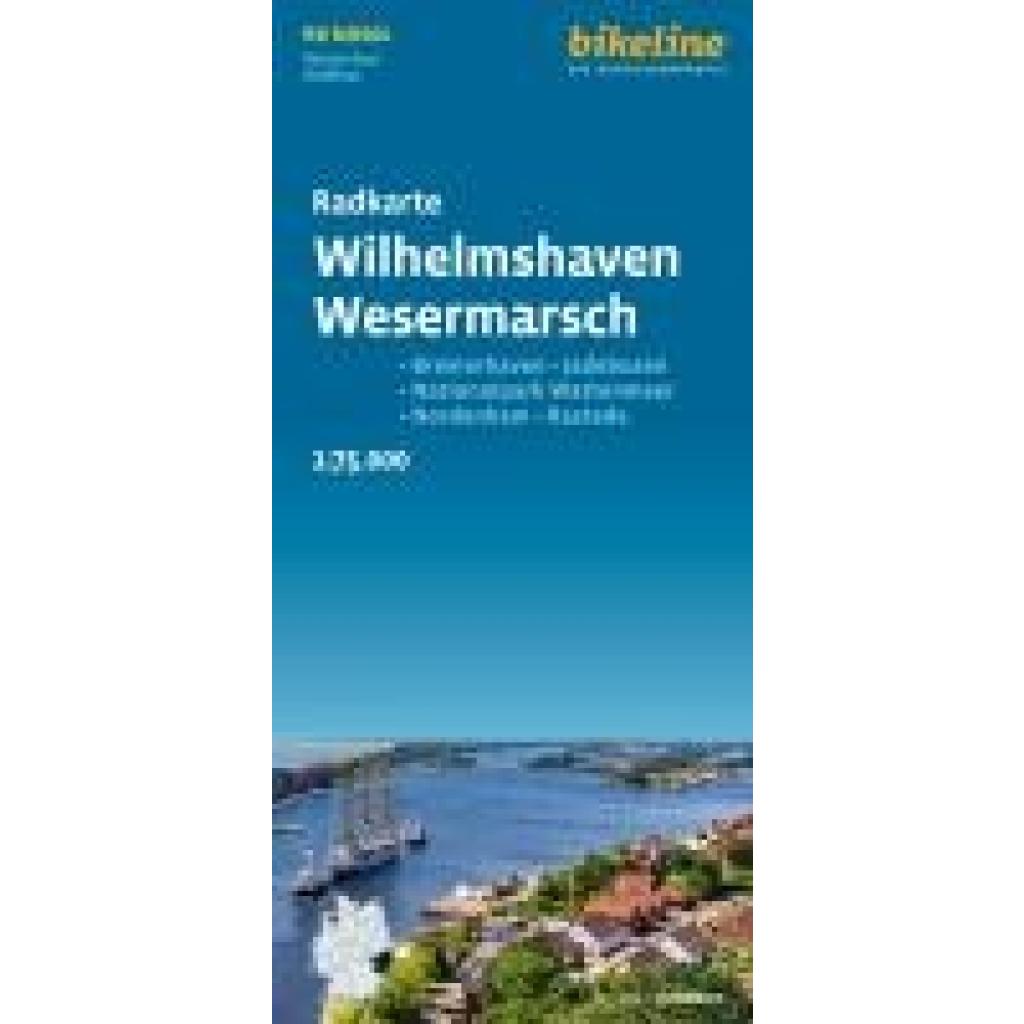 Radkarte Wilhelmshaven, Wesermarsch