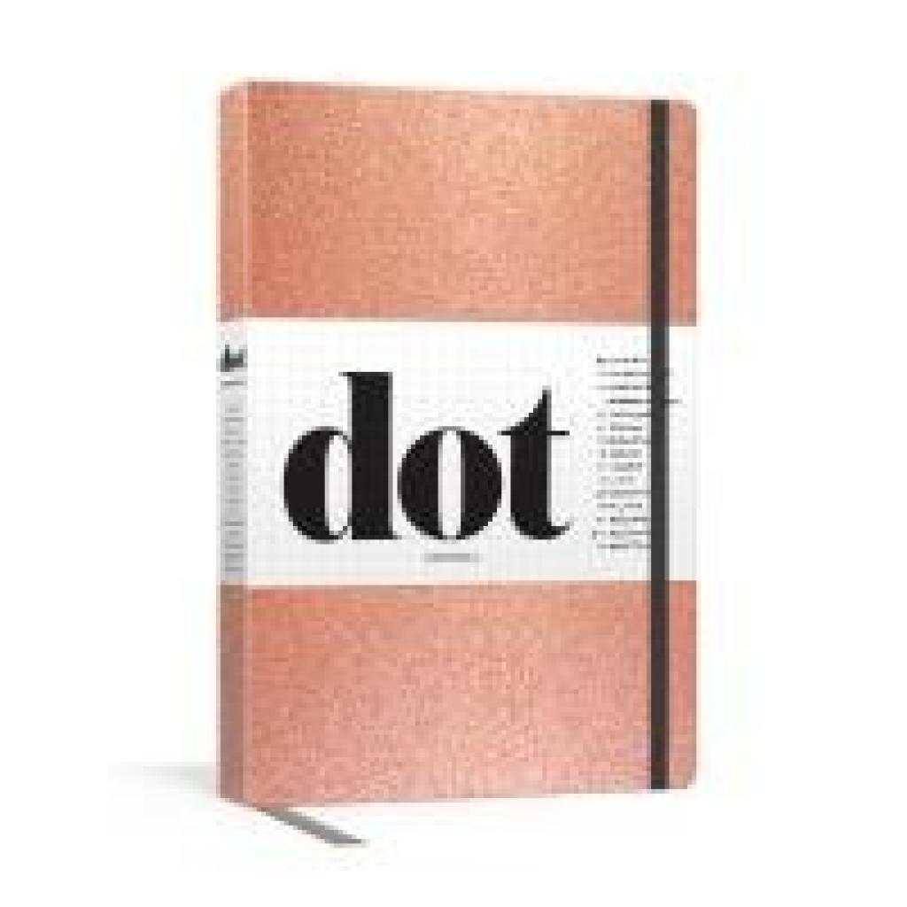 9780593139387 - Dot Journal (Rose Gold) - Potter Gift 9780593139387 - Dot Journal (Rose Gold) - Potter Gift