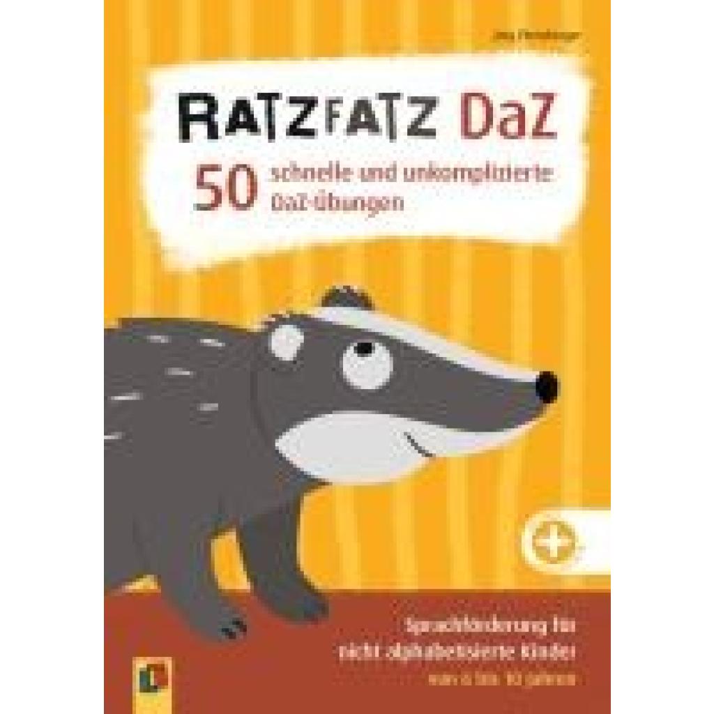 9783834666512 - Ehrnsberger Jörg Ratzfatz DaZ - 50 schnelle und unkomplizierte DaZ-Übungen