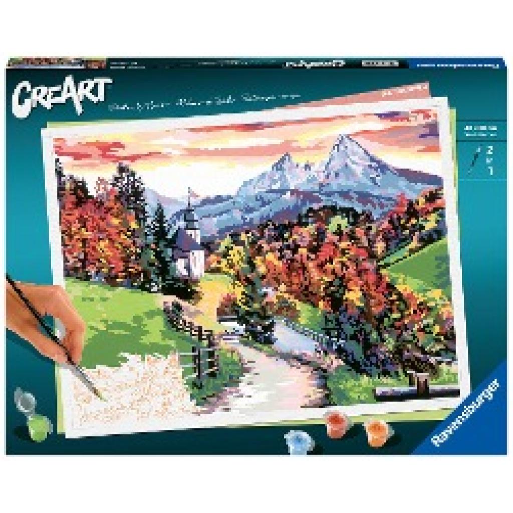 4005556202744 - Malen nach Zahlen RAVENSBURGER Creart - Beautiful Bavaria Malvorlagen bunt Kinder Basteln Malen Kosmetik Schmuck Made in Europe FSC schützt Wald weltweit 4005556202744 - Malen nach Zahlen RAVENSBURGER Creart - Beautiful Bavaria Malvorlagen bunt Kinder Basteln Malen Kosmetik Schmuck Made in Europe FSC schützt Wald weltweit